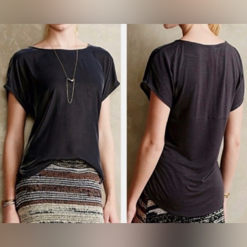 Dolan Dark Gray SS Top